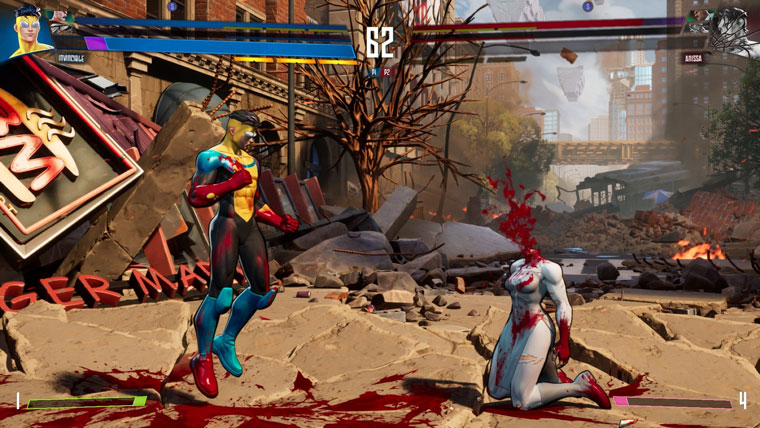 Invincible VS Brutal Fighting Combat