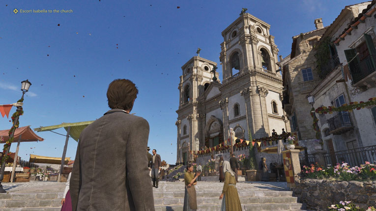 Mafia The Old Country PC Game showing classic Italian city atmosphere