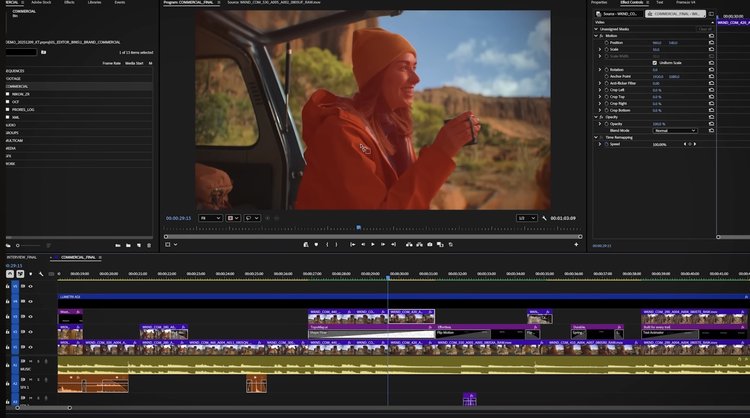 Adobe Premiere Pro 2026 full version for professional video editing with AI Object Masking