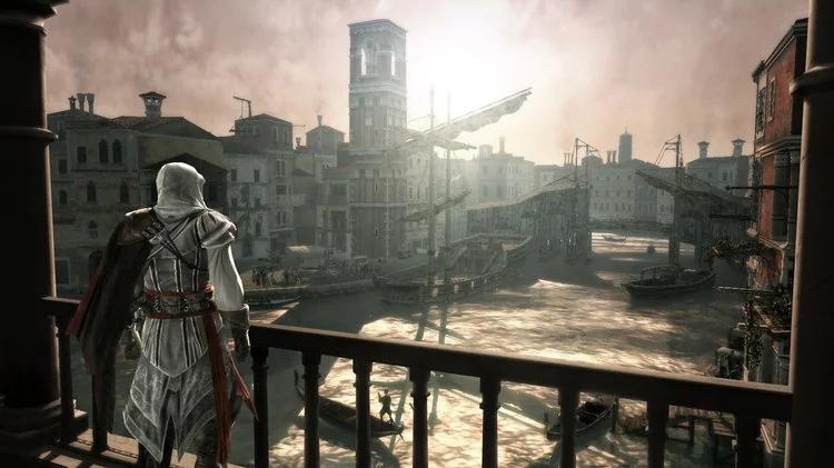 Assassins Creed 2 gameplay environment dan bangunan