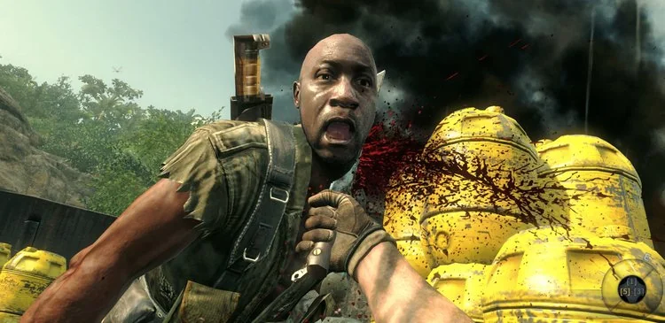 Call of Duty Black Ops II melee attack combat