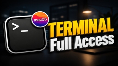 Cara Memberikan Full Akses ke Terminal MacOS