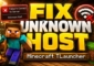 Cara Mengatasi Failed to Connect to Server Unknown Host Minecraft TLauncher