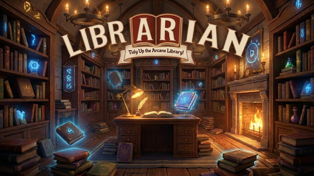 Download Librarian Tidy Up the Arcane Library PC Repack Full Version