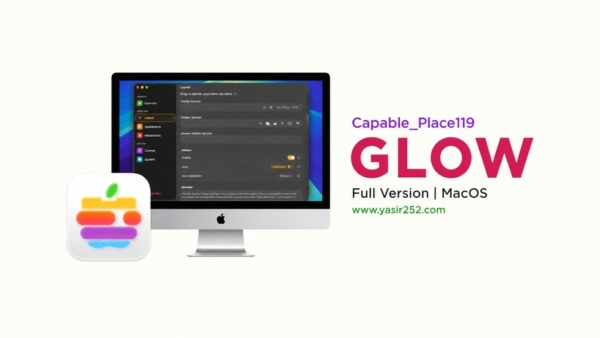 Glow macOS Menu Bar Customizer