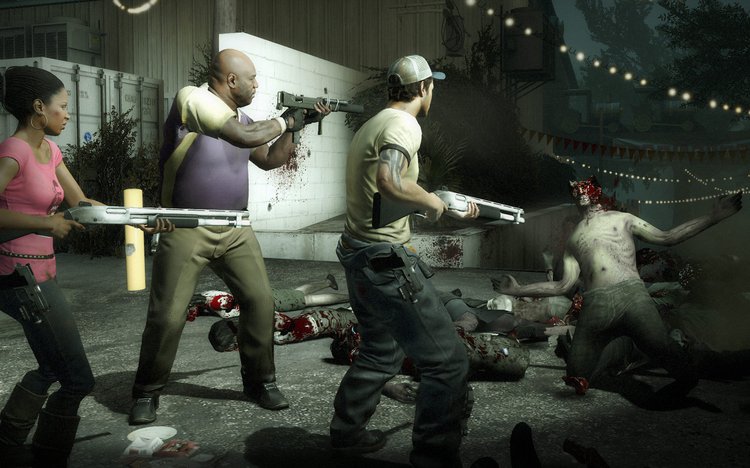 Left 4 Dead 2 PC Game Free Download Gameplay awal mula plot melawan zombie
