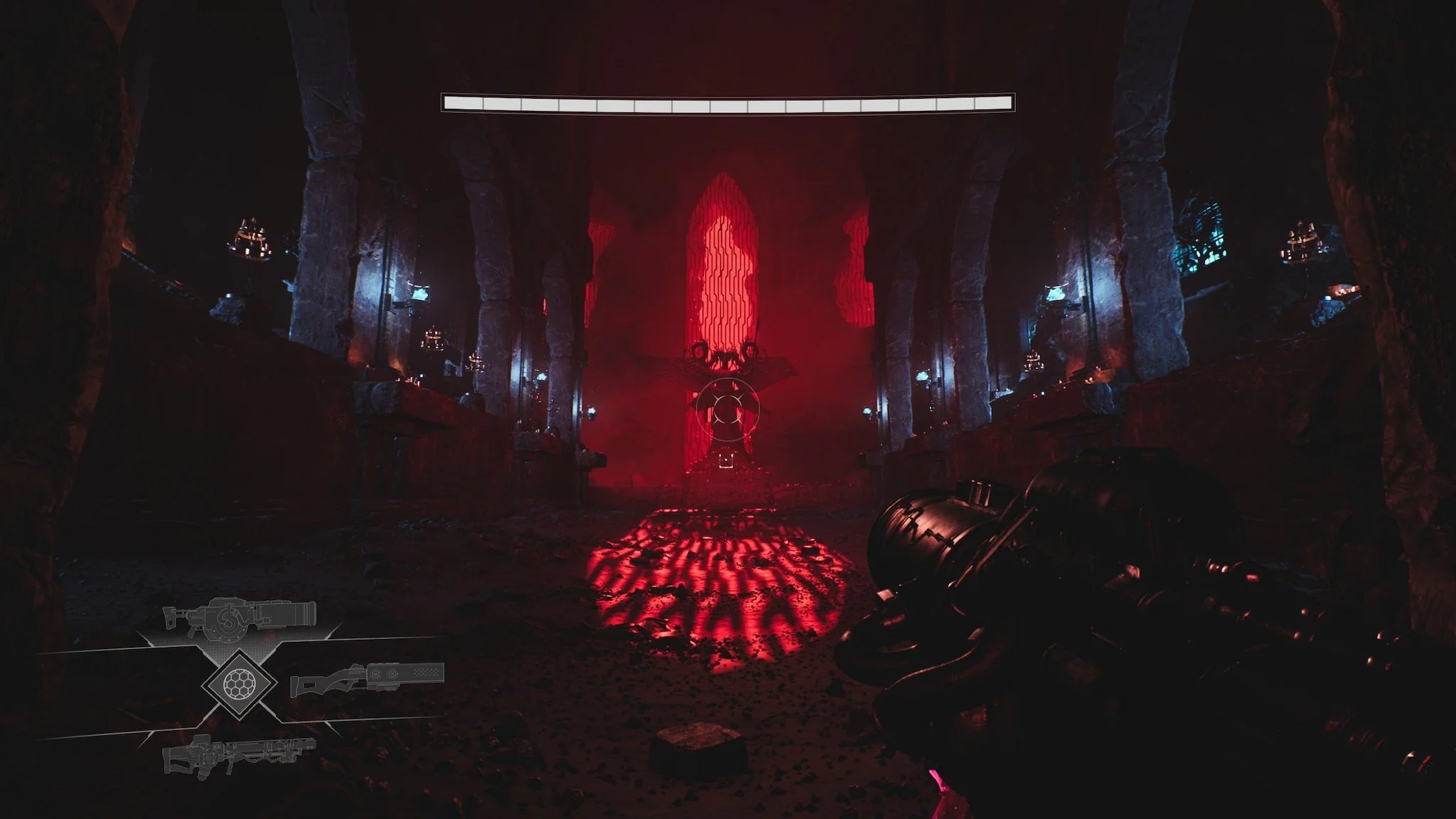 Luna Abyss bullet hell first-person combat