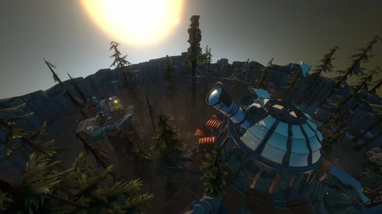 Outer Wilds telescope map space exploration gameplay