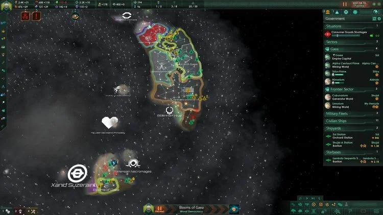 Stellaris gameplay rasi bintang