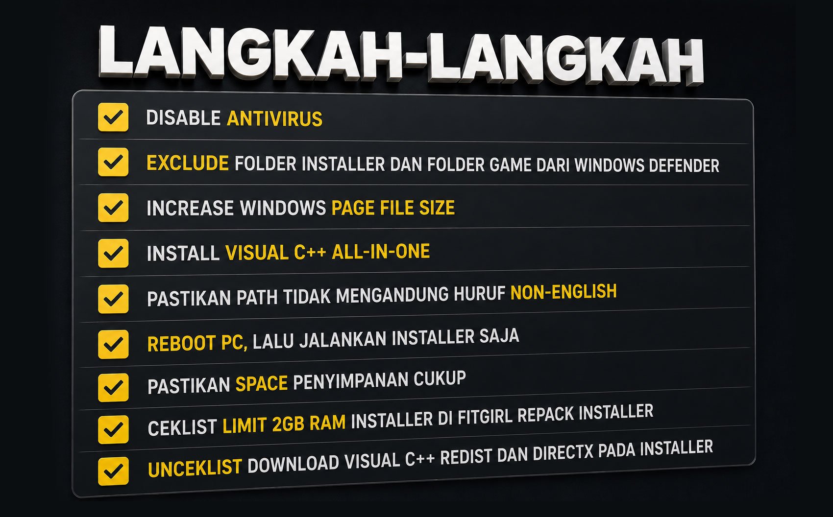 Tabel Langkah Memperbaiki ISDone Unarc.dll Error Tabel langkah-langkah untuk memperbaiki error ISDone dan Unarc.dll di Windows