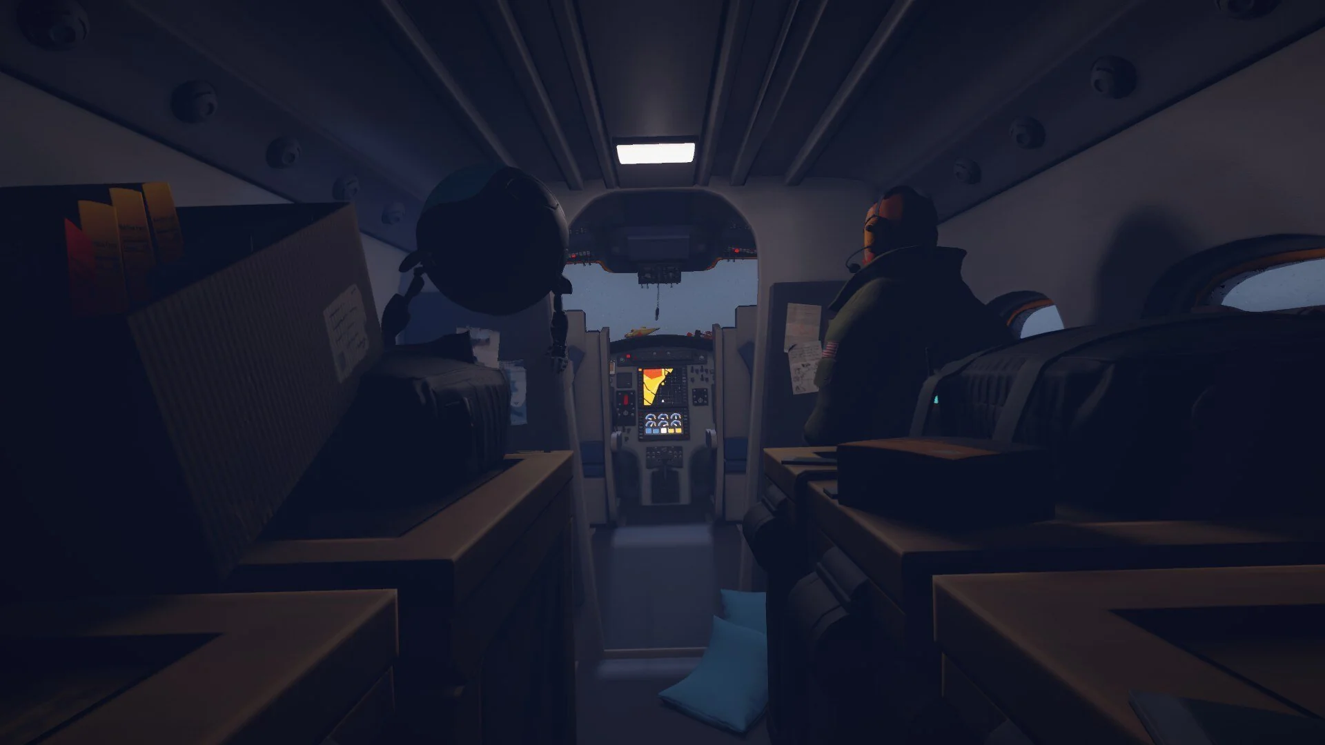 Arctic Awakening opening scene before plane crash