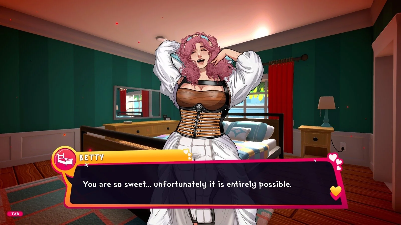 Ngobrol sama NPC Betty character