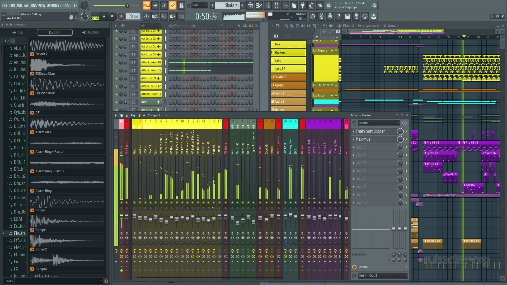 FL Studio 2026 music scoring interface