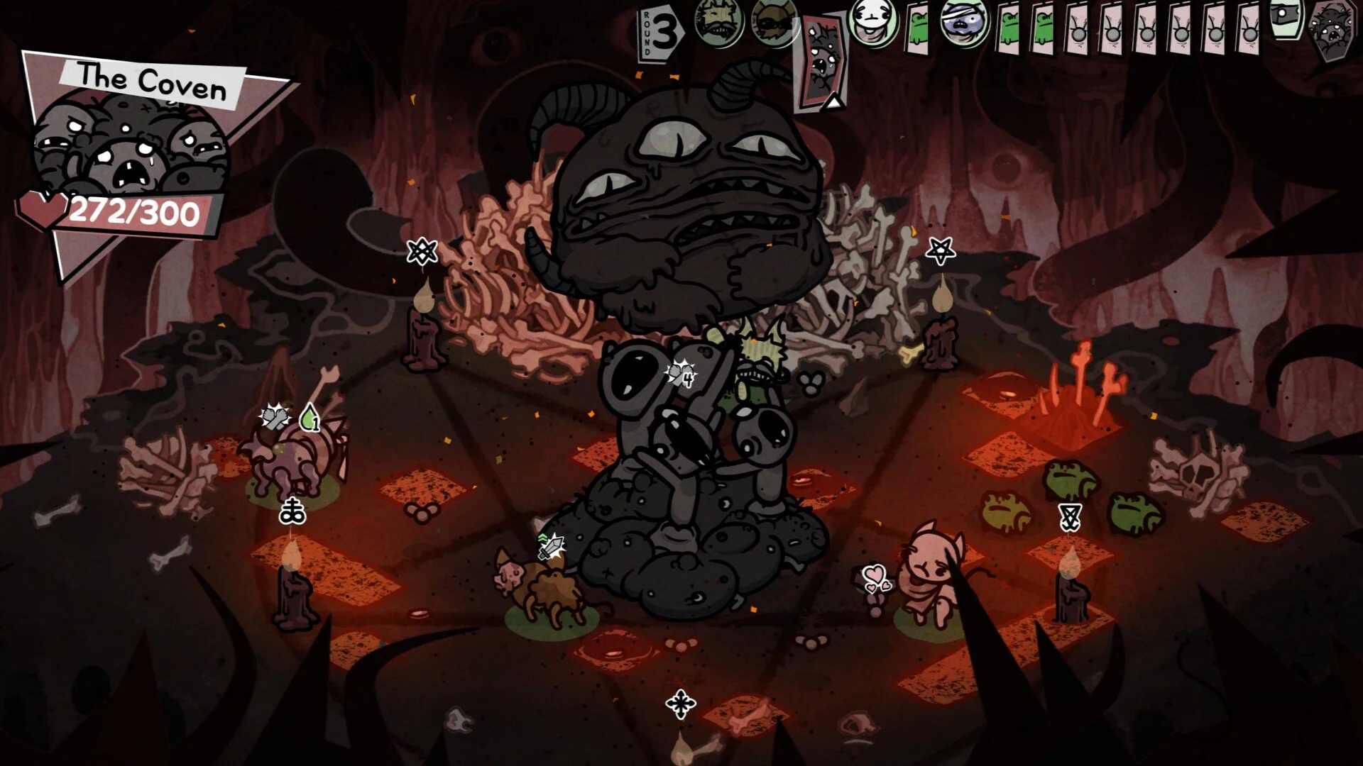 Lawan boss The Coven battle