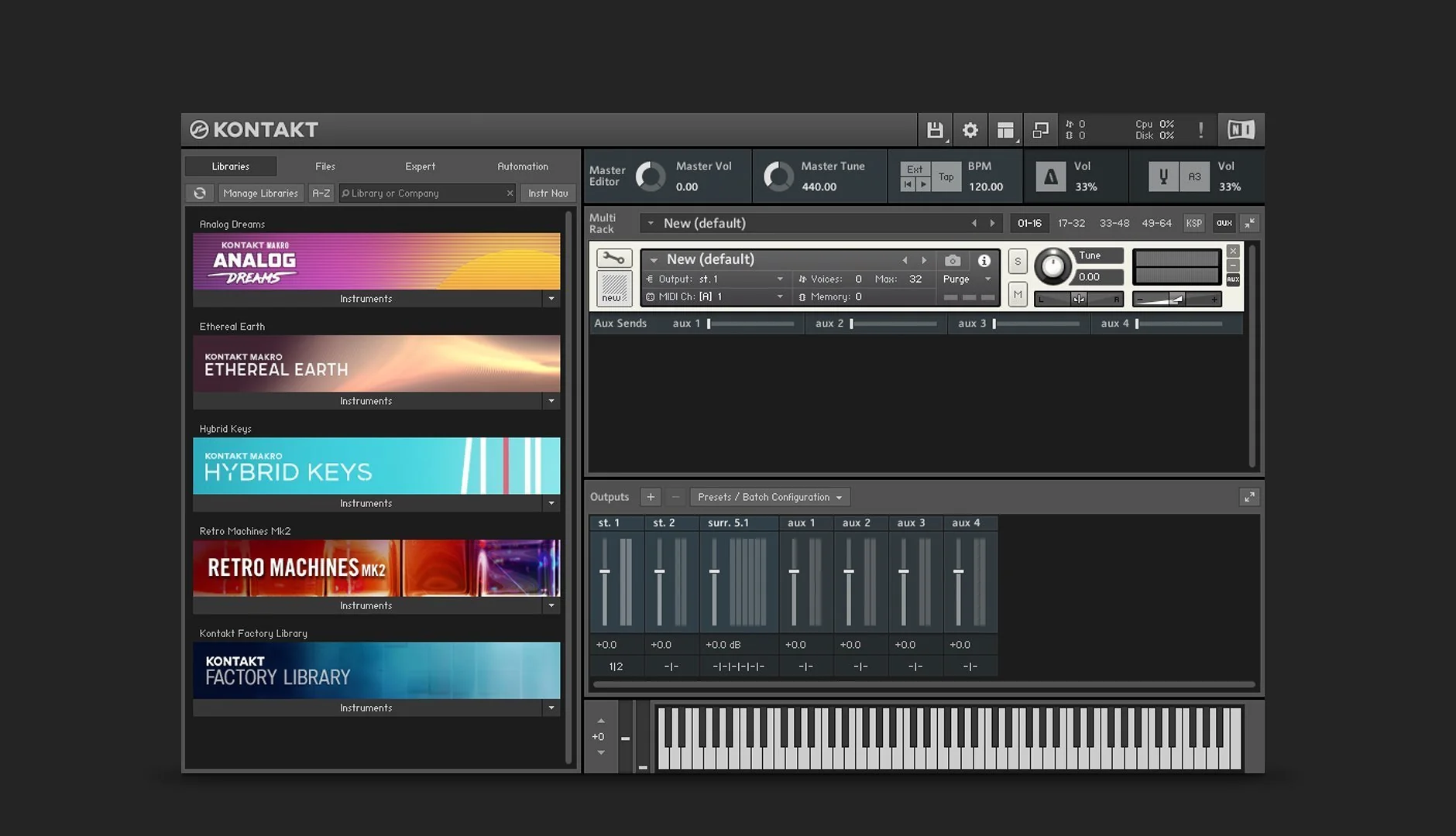 Native Instruments Kontakt 8 MacOS all in one box untuk semua effect