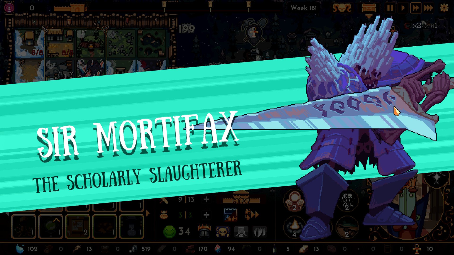 Showcase hero baru Sir Mortifax