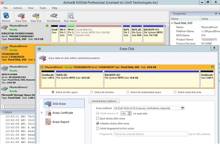 Menggunakan Fitur Erase Disk Untuk Membersihkan Drive SSD