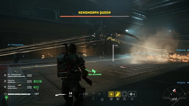 Boss Fight Melawan Xenomorph Queen
