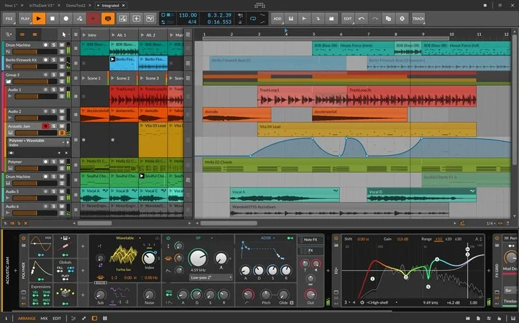 Membuat Layer Track Musik Dengan Keyframe Di Bitwig Studio