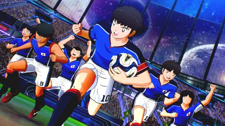 Selebrasi Kemenangan Bersama Tsubasa Hyuga Dan Misaki