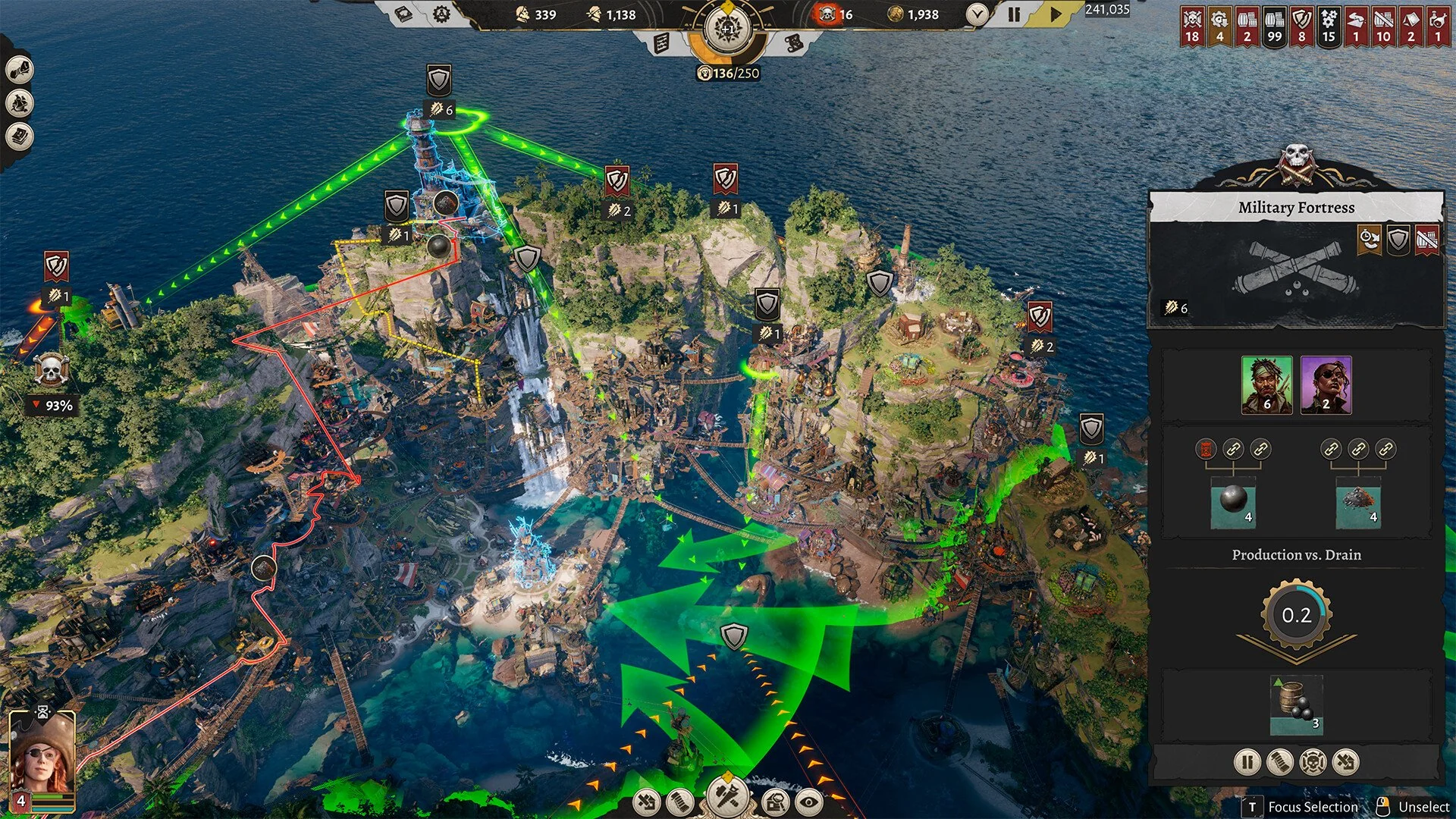 Combat mode ketika menyerang markas musuh