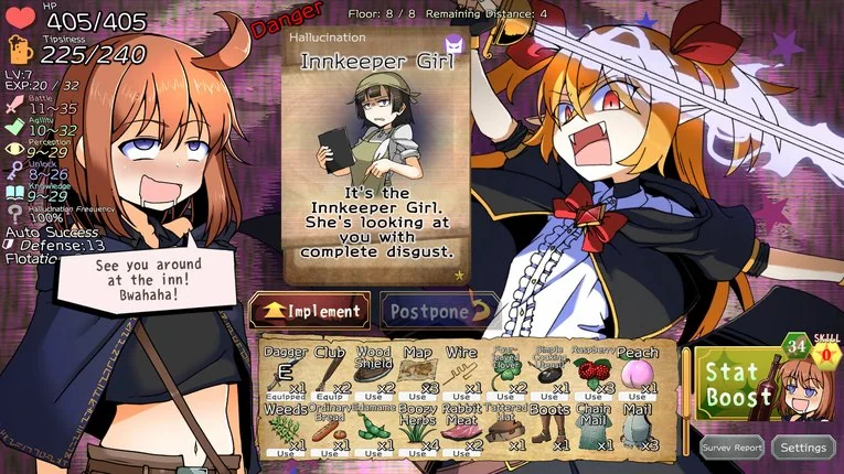 Main Karakter Dari Game Drunken Rogue