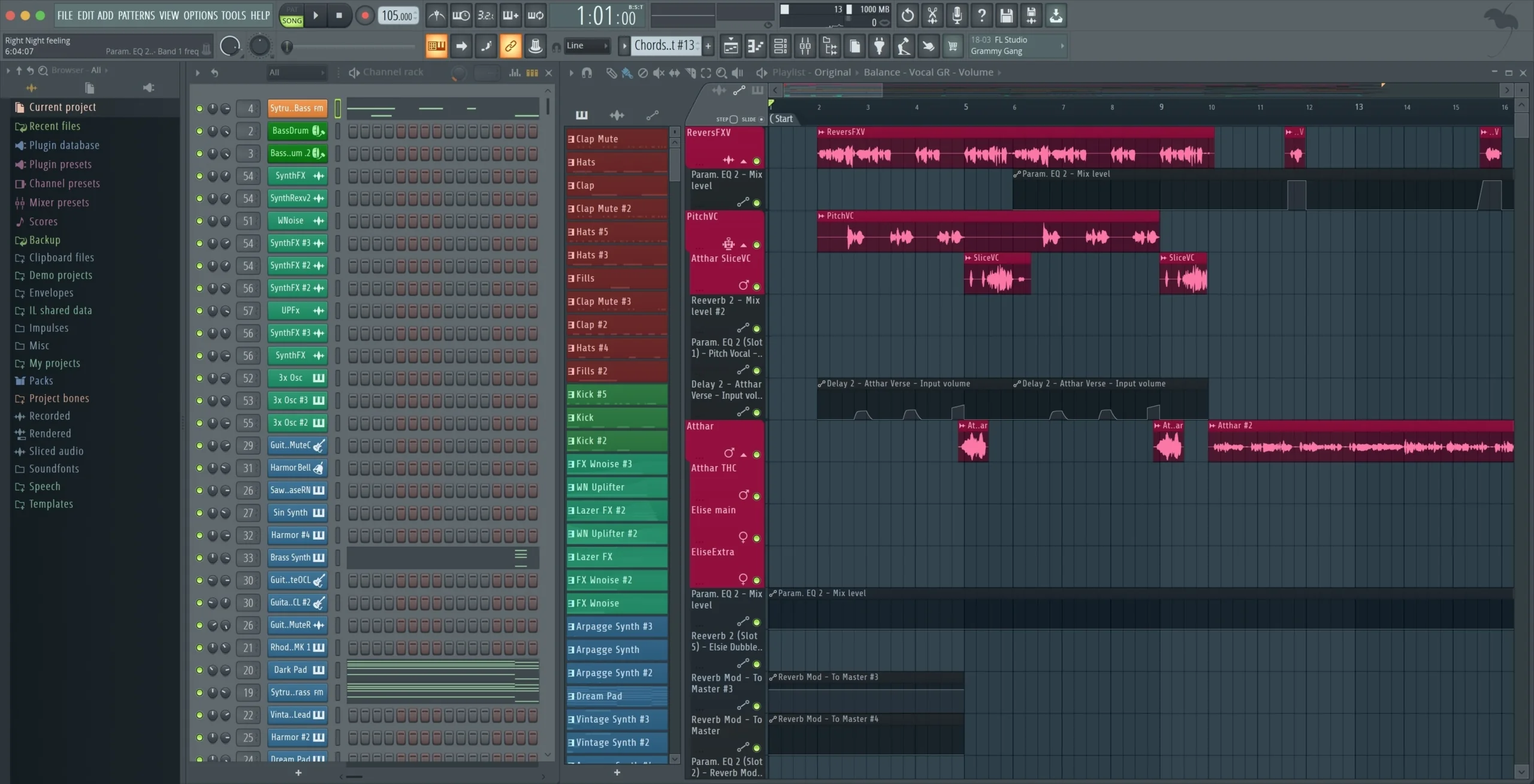 FL Studio 2026 MacOS user interface membuat musik dengan puluhan track MIDI