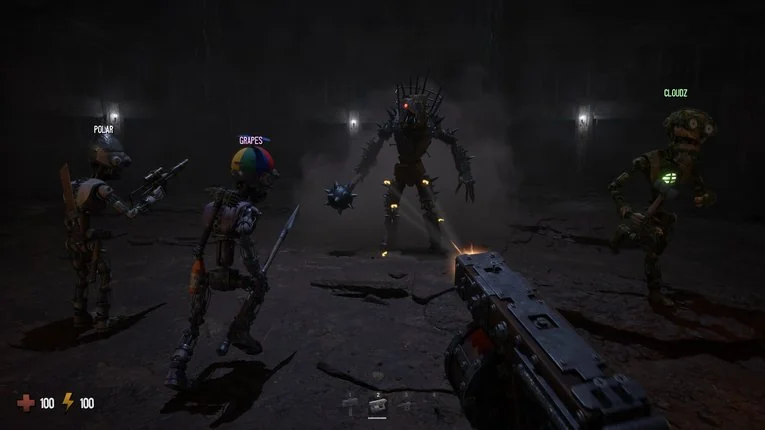 Boss fight pertama yang dikerjakan bareng lewat co-op multiplayer