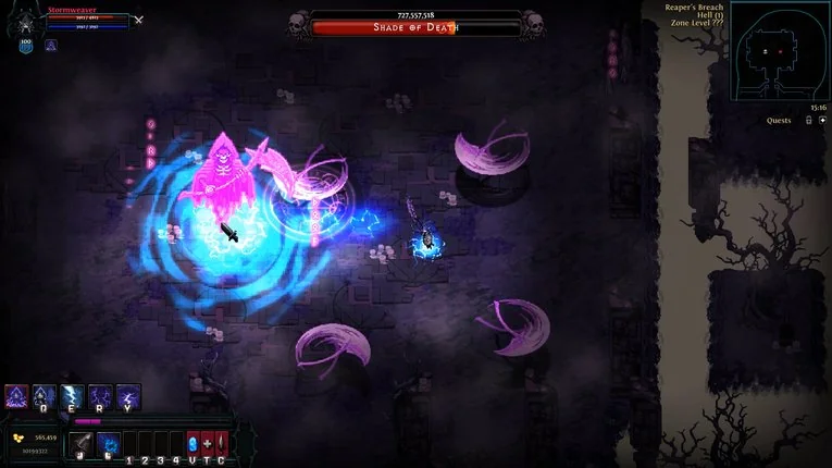 Boss Fight Melawan Shade Of Death Di Hero Siege