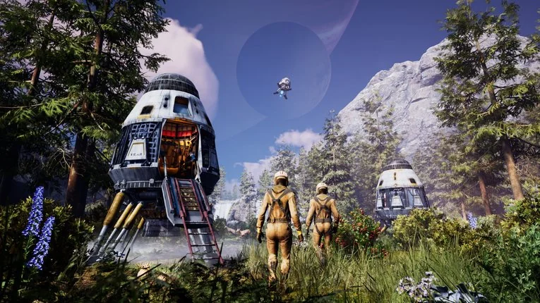 Area Awal Deploy Pemain dari Drop Pod Orbital
