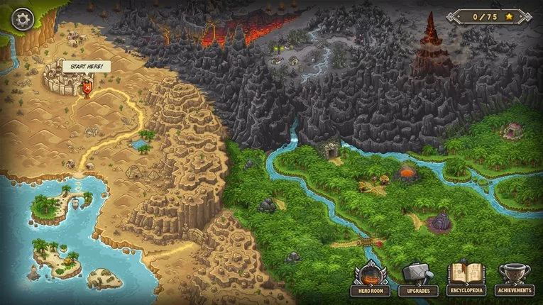 World Map Awal Permainan Dimulai Dari Desert