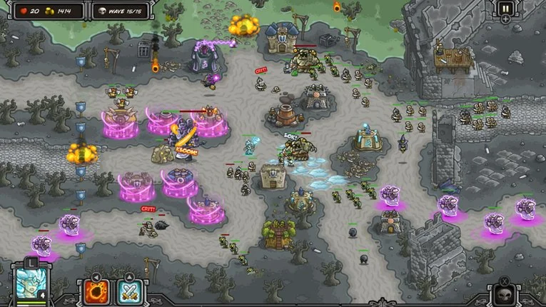 Pertahanan Di Wave 15 Melawan Zombie