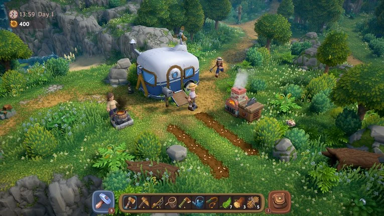 Memulai Game di Hari Pertama di Luma Island