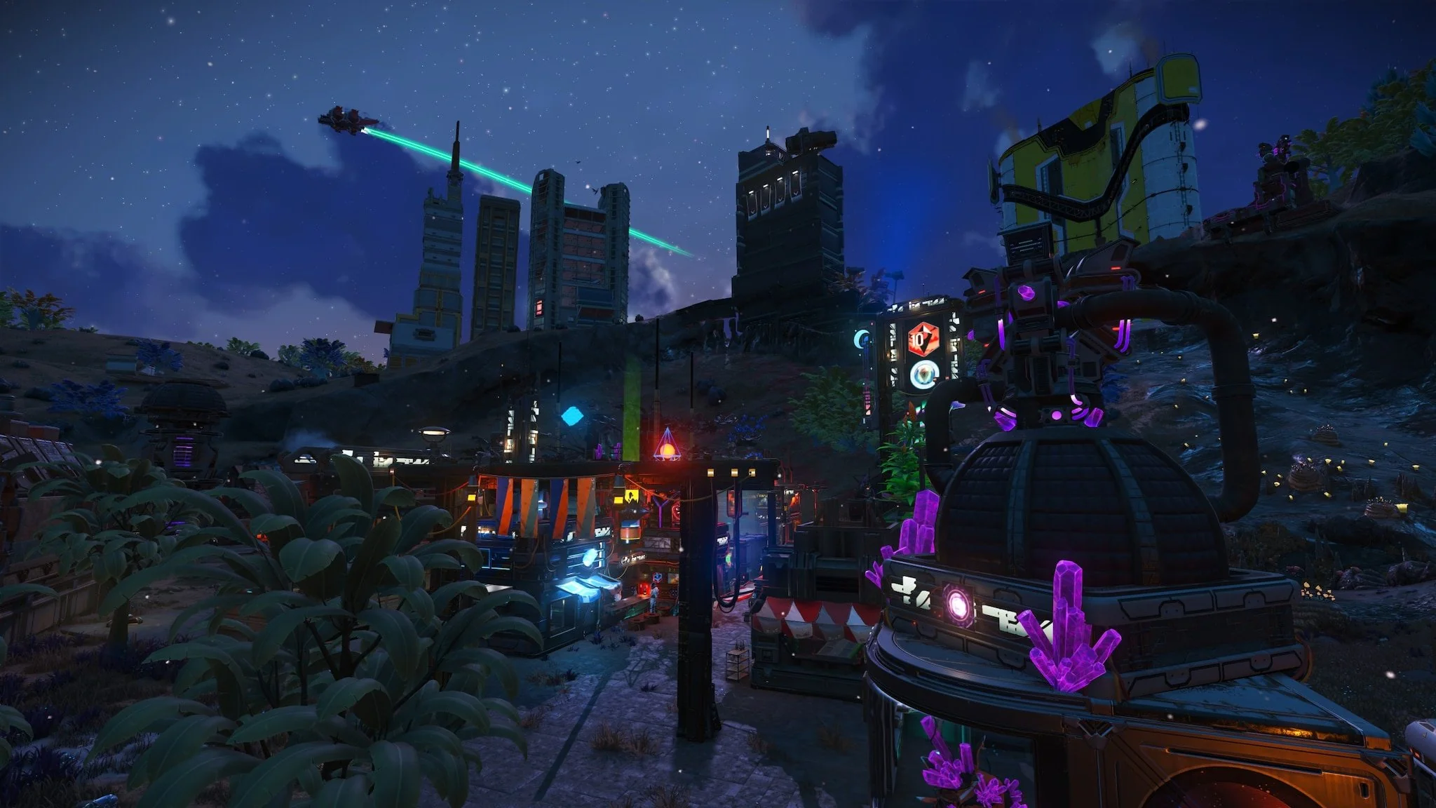 Salah satu area safe zone city di planet populer
