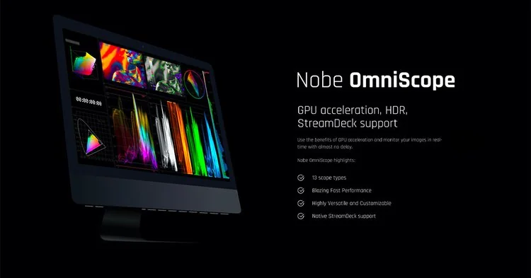 Fitur Nob OmniScope dengan GPU acceleration dan HDR