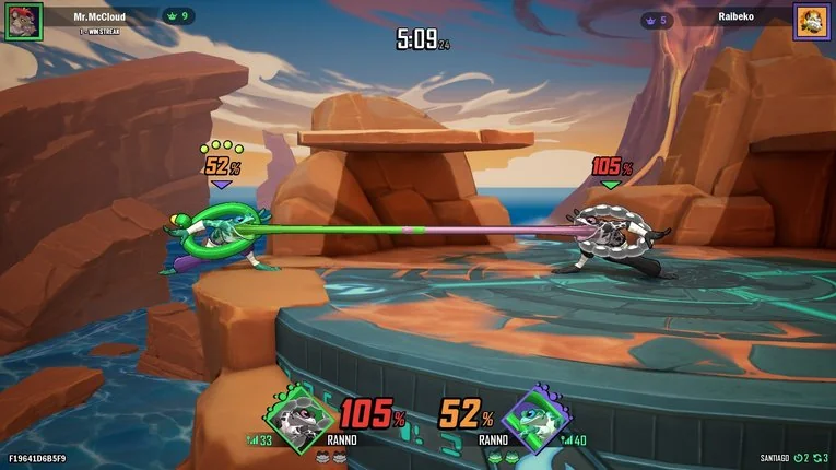 Mekanik combat face pace melawan npc di arena