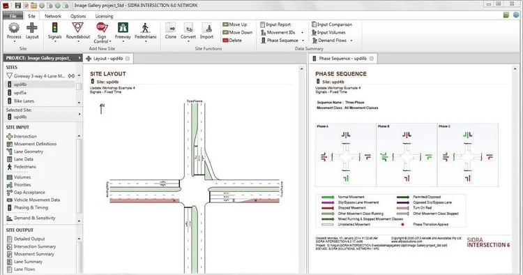 Mengatur Sequence dan Layout Persimpangan dengan Dua Arah