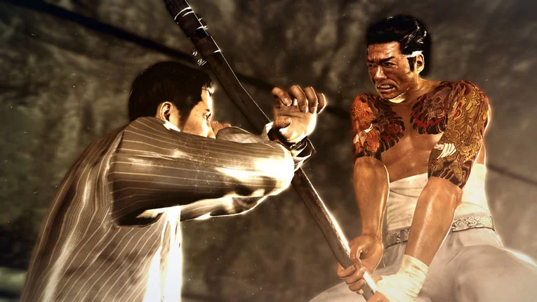 Cutscene di game Yakuza 0