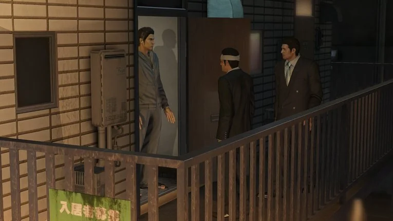Karakter Utama Disamperin Dua Teman di Yakuza 5 Remastered