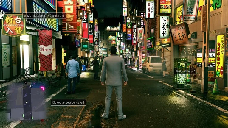 Eksplorasi open world di Jepang mencari petunjuk di Yakuza Kiwami 2