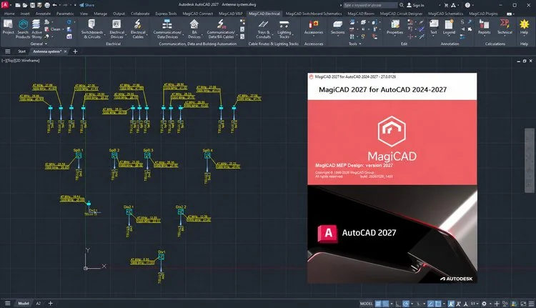 Mendesain Instalasi MEP 3D Di MagiCAD Untuk AutoCAD